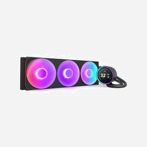 NZXT Kraken Elite 420 RGB - Refroidisseur liquide All-in-One CPU - Radiateur 420mm - Ventilateurs 140mm FDB - Socket Intel LGA1851/1700 & AMD AM5/AM4 - Miniature 5