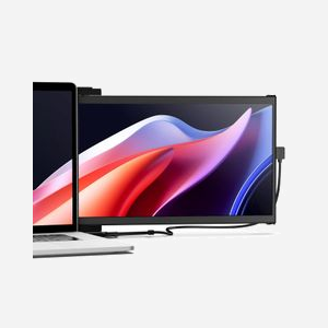 Mobile Pixels Duex Max DS Écran LCD 14.1" Full HD (1920x1080) IPS 300cd/m² 60Hz Noir - Ports Mini HDMI/USB-C - Compatible Windows/macOS/Linux/Android - Miniature 1