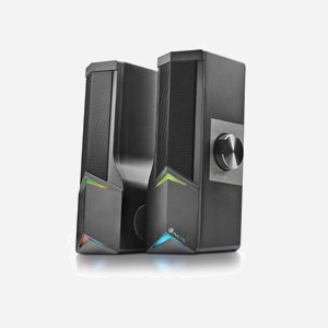 NGS GSX-B1200 Barre de Son Gaming 2.0 Canaux 12W, Bluetooth 5.0, Fil/Sans Fil, RGB, Entrée AUX, Sortie Casque 3.5mm, 150-20000 Hz - Miniature 4