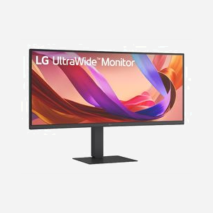 LG 34U650A-B Écran LCD 34" Wide Quad HD (3440x1440) IPS 100Hz 5ms GTG, HDR10, sRGB 99%, Hub USB, DisplayPort 1.4, HDMI, Noir - Miniature 3