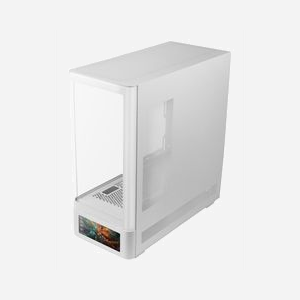 Mars Gaming MCLCDPROW Boîtier PC Midi Tower Blanc, Écran IPS 7.2" (360x960), ATX/microATX/Mini-ITX, 1x3.5", 3x2.5", USB 3.2 Gen 1/Gen 2 Type-A/Type-C - Miniature 4