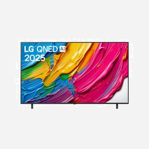LG QNED AI TV 65QNED80A6A 65" (165cm) 4K Ultra HD QNED Edge-LED Smart TV WebOS 25, HDR10/HLG, Wi-Fi 5, Bluetooth 5.1, HDMI 2.1, Noir