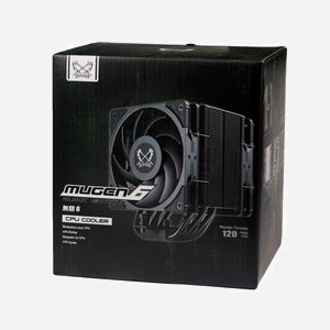 Scythe Mugen 6 Dual Fan Black Edition - Ventilateur CPU 12cm PWM (300-2000 tr/min) - Socket LGA 115x/1200/1700/AM4/AM5 - Noir - 102.44 m³/h - Miniature 2