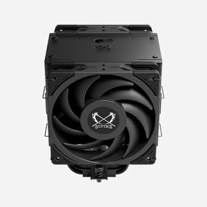 Scythe Mugen 6 Dual Fan Black Edition - Ventilateur CPU 12cm PWM (300-2000 tr/min) - Socket LGA 115x/1200/1700/AM4/AM5 - Noir - 102.44 m³/h - Miniature 3