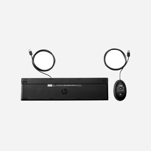 HP Ensemble Clavier et Souris Filaire Desktop 320MK USB, Clavier Membrane, Pavé Numérique, Souris 1000 DPI, Windows 11/10, Noir - Miniature 3
