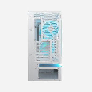 COUGAR CGR-2DA4W-M Boîtier PC Midi Tower Blanc, Acier/Verre, ATX/Micro-ATX/Mini-ITX, 2x160mm Avant, 1x120mm Arrière, USB 3.2, RGB - Miniature 5