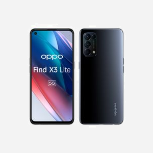 OPPO Find X3 Lite Noir : Écran 6.43" AMOLED FHD+ Gorilla Glass, Snapdragon 765G, 8Go RAM LPDDR4X, 128Go, Quad Camera 64MP, 5G, Double SIM, ColorOS 11.1, Batterie 4300mAh - Miniature 2