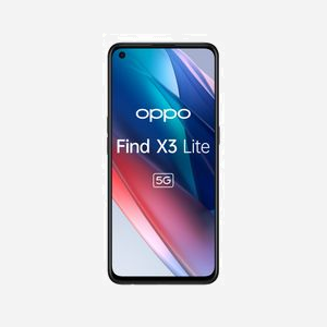 OPPO Find X3 Lite Noir : Écran 6.43" AMOLED FHD+ Gorilla Glass, Snapdragon 765G, 8Go RAM LPDDR4X, 128Go, Quad Camera 64MP, 5G, Double SIM, ColorOS 11.1, Batterie 4300mAh - Miniature 4