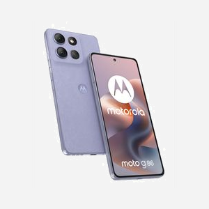 Motorola moto g86 5G - Écran 6.67" P-OLED 120Hz 256Go RAM 8Go Android 15 - Double SIM - Caméra 50MP OIS - Batterie 5200mAh - Lilas