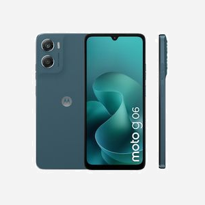 Motorola moto g06 Écran 6.88" LCD 120Hz MediaTek Helio G81 Extreme 4Go RAM 64Go Double SIM 4G Android 15 Batterie 5200 mAh Bleu