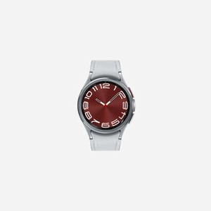 Samsung Galaxy Watch6 Classic 43mm 4G Argent SM-R955FZSAEUE : Écran tactile, Wear OS, Bluetooth, LTE, Batterie 300mAh, Boîtier acier inoxydable - Miniature 2