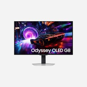 Samsung Écran Gaming OLED 32" 4K UHD 3840x2160 240Hz 0.03ms GtG FreeSync Premium Pro HDMI 2.1 DisplayPort 1.4 LS32FG814SUXEN - Miniature 1