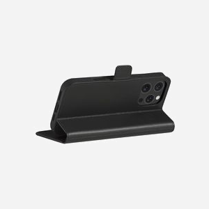 dbramante1928 Copenhagen Folio Noir pour iPhone 16 ProMax 6.9" - Étui Cuir avec Support et 3 Compartiments Cartes, Fermeture Magnétique - Miniature 3