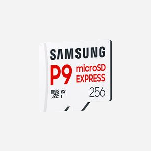 Samsung microSD Express P9 256Go microSDXC UHS-I U1 V30 A1 Lecture 800Mo/s Résistante Eau/Température/Rayons X MB-MK256T/WW - Miniature 2