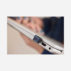 SanDisk Extreme Fit 64GB USB Type-C 3.2 Gen 1 (3.1 Gen 1) Noir - Vitesse de Lecture 300 Mo/s - Dimensions 18.5x15.7x13.6mm - SDCZ530-064G-G46 - Miniature 3