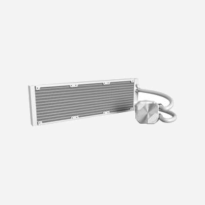 Montech HyperFlow Silent 360 - Refroidisseur liquide AIO pour processeur - Radiateur 397x120mm - 3x 120mm FDB PWM 800-2200 RPM - 129.5 m³/h - Blanc - Sockets Intel/AMD - Miniature 5
