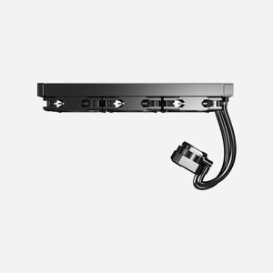 Montech HyperFlow Silent 360 Refroidisseur liquide AIO, radiateur 397mm, 3 ventilateurs 120mm (800-2200 tr/min, 129.5 m³/h), sockets Intel/AMD - Miniature 4