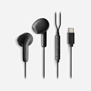 NGS CROSS GLIDE Écouteurs Intra-Auriculaires USB Type-C Noir, Microphone intégré, Impédance 16 Ohm, Sensibilité 102 dB, Câble 1.2m, Fréquence 20-20000 Hz - Miniature 3