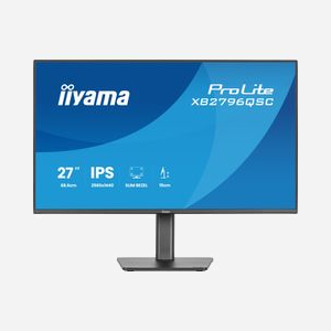 iiyama ProLite XB2796QSC-B1 - Écran 27" QHD IPS LED 2560x1440 75Hz 4ms GTG, USB-C 65W, Hub USB 3.2 Gen 1, HDMI 1.4, Noir, VESA - Miniature 2