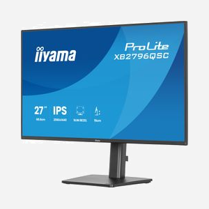 iiyama ProLite XB2796QSC-B1 - Écran 27" QHD IPS LED 2560x1440 75Hz 4ms GTG, USB-C 65W, Hub USB 3.2 Gen 1, HDMI 1.4, Noir, VESA - Miniature 4