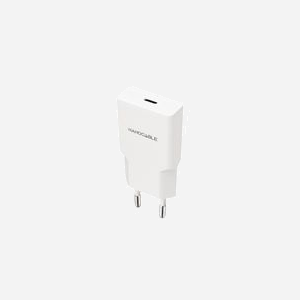 Nanocable 10.10.2024 Chargeur Secteur USB-C Power Delivery 25W Blanc - 1 port USB-C - 100-240V 0.6A - Sortie 5/9/12V 3/2.77/2.5A
