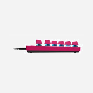 Clavier Gaming Logitech G PRO X TKL RAPID AZERTY - Interrupteurs Magnetic-Mechanical, Rétroéclairage LED Multicolore, USB, Rose, Tenkeyless, Temps de Réponse 1ms - Miniature 5