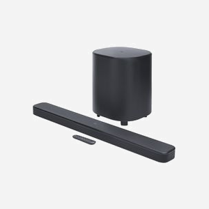 JBL Bar 500MK2 Noir: Barre de son 5.1 750W RMS, Dolby Atmos, Subwoofer 300W 10", HDMI, Bluetooth 5.3, WiFi 802.11ax, HDR Dolby Vision & HDR10 Plus