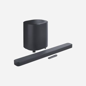 JBL Bar 500MK2 Noir: Barre de son 5.1 750W RMS, Dolby Atmos, Subwoofer 300W 10", HDMI, Bluetooth 5.3, WiFi 802.11ax, HDR Dolby Vision & HDR10 Plus - Miniature 4