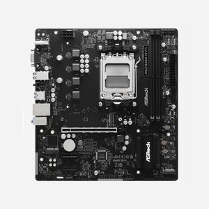 Asrock A620AM-HVS : Carte mère micro ATX AMD A620A Socket AM5 Ryzen 7000/8000/9000 DDR5-SDRAM 128Go max, PCIe 4.0, SATA III, RAID 0/1/10 - Miniature 2