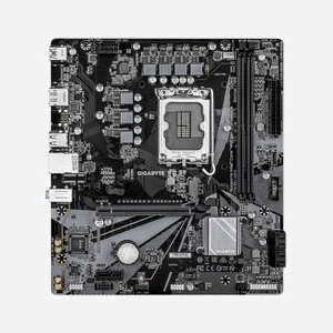GIGABYTE Carte Mère H610M D3W : Intel LGA 1700, DDR5 jusqu'à 5600MHz, M.2 PCIe 3.0, LAN 1GbE, USB 3.2 Gen 1, micro ATX - Miniature 2