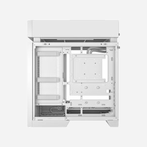 DeepCool CL6600 WH Boîtier PC Bureau Blanc, ATX/microATX/Mini-ITX, 2x3.5", 1x2.5", Vent. Avant 140mm, Arrière 120/140mm, Sup. 120/140mm, USB 3.2 - Miniature 5
