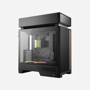 DeepCool CL6600 Boîtier PC Bureau Noir ATX/microATX/Mini-ITX, 2x3.5", 1x2.5", Vent. avant 140mm, arrière 120/140mm, haut 120/140mm, USB 3.2 - Miniature 2