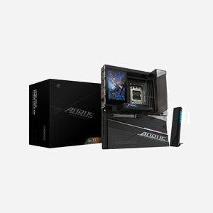 GIGABYTE X870E AORUS XTREME X3D AI TOP - Socket AM5, DDR5 jusqu'à 9000MHz (O.C.), 2x PCIe 5.0 M.2, 3x PCIe 4.0 M.2, Wi-Fi 7, LAN 10GbE, USB 4 - Miniature 1