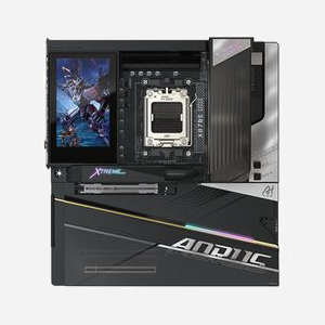 GIGABYTE X870E AORUS XTREME X3D AI TOP - Socket AM5, DDR5 jusqu'à 9000MHz (O.C.), 2x PCIe 5.0 M.2, 3x PCIe 4.0 M.2, Wi-Fi 7, LAN 10GbE, USB 4 - Miniature 2