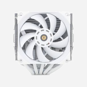 Thermalright Frost Commander 140 - Refroidisseur d'air CPU, 12/14cm, 5 caloducs, 1850 RPM, 82/95.5 CFM, 29.6/30.2 dBA, Socket LGA1700/AM5 Blanc - Miniature 3