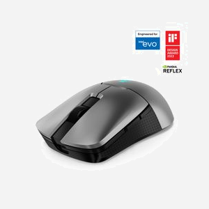 Lenovo Legion M600s Souris Gaming : Optique 19000 DPI, RF Wireless + Bluetooth + USB Type-A, 6 Boutons Programmables, 600 IPS, 69g