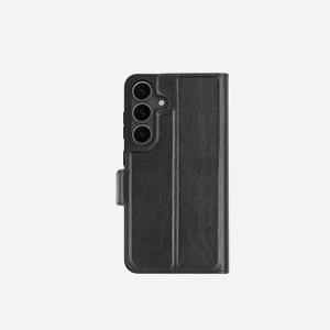 dbramante1928 Bergen Pro Folio Noir pour Samsung Galaxy S25, écran 6.2", simili-cuir et plastique, 3 compartiments cartes intégrés. - Miniature 3