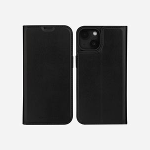 dbramante1928 Bergen Folio Noir pour iPhone 15 - Étui de protection en cuir, 1 compartiment carte, résistant à la poussière et aux rayures - 78x15x151mm - Miniature 3