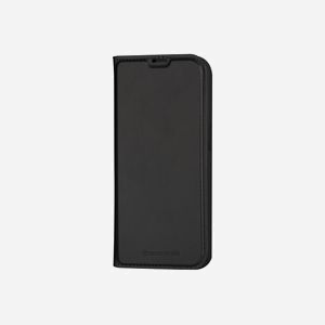 dbramante1928 Bergen Folio Noir pour iPhone 15 - Étui de protection en cuir, 1 compartiment carte, résistant à la poussière et aux rayures - 78x15x151mm - Miniature 5