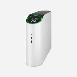 APC Back-UPS Pro Gaming BGM2200-GR : Onduleur Line-Interactive 2200VA/1320W, Tower, Sinus Pur, 4x Schuko, 2x IEC C13, RJ-45, Batterie 24V, Blanc - Miniature 1