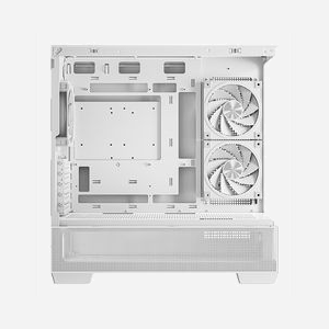 DeepCool CG380 3F WH - Boîtier PC Midi Tower Blanc, 2x120mm latéral, 1x120mm arrière, USB 3.2 Gen1/Gen2 Type-A/Type-C, Compatible Radiateur 360mm, ITX/mATX - Miniature 4