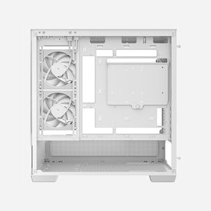 DeepCool CG380 3F WH - Boîtier PC Midi Tower Blanc, 2x120mm latéral, 1x120mm arrière, USB 3.2 Gen1/Gen2 Type-A/Type-C, Compatible Radiateur 360mm, ITX/mATX - Miniature 5