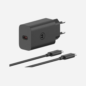 Motorola SJMC682 Chargeur Secteur Universel Noir - 1 Port USB Type-C - Puissance 68W - Câble USB Type-C inclus - Longueur 1m - Miniature 2
