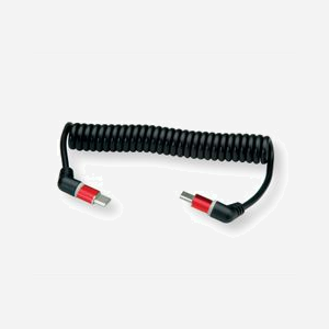 ROLINE 11.02.8350 : Câble USB 2.0 1.5m, Connecteurs USB-C mâle/mâle, 0.48 Gbit/s, Design courbe, Noir et Rouge
