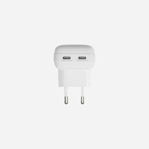 dbramante1928 CH25EUWH7129 Chargeur USB 25W Blanc GaN 2x USB 2.0 + 2x USB Type-C Power Delivery 3.0 Compatible Téléphone Portable - Miniature 3