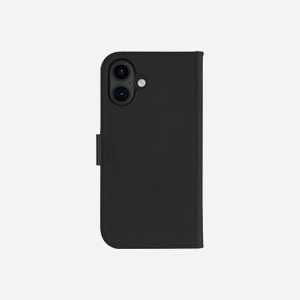 dbramante1928 Lynge Folio Noir pour iPhone 16 Plus 6.7", Cuir, Compatible MagSafe, 3 Compartiments Cartes, Fermeture Magnétique, Résistant aux Rayures - Miniature 4