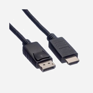 ROLINE Câble DisplayPort Mâle vers Mâle 1.5m - Version 1.1, Résolution 1920x1200, Noir, Blindage Magnétique - Référence 11.04.5779 - Miniature 2