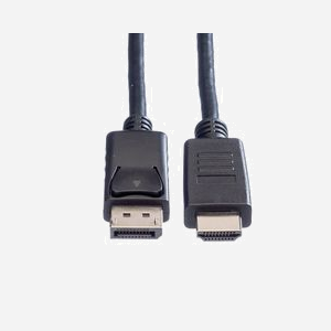 ROLINE Câble DisplayPort Mâle vers Mâle 1.5m - Version 1.1, Résolution 1920x1200, Noir, Blindage Magnétique - Référence 11.04.5779 - Miniature 3