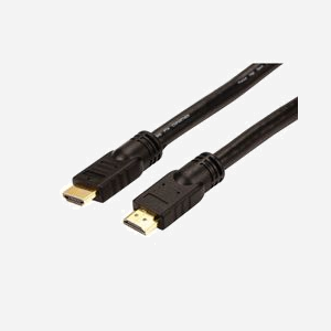 ROLINE Câble HDMI 20m HDMI Type A Mâle/Mâle Noir - 3860x2160 (2160p) - Compatible 3D et HDR - Contacts Or - Réf. 14.01.3455 - Miniature 3