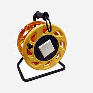 ROLINE 21.15.0007 Câble Réseau Cat6a S/FTP (S-STP) Orange 60m RJ45 Femelle-Femelle, Enrouleur de câble, Cuivre AWG26, 1000MHz, PVC - Miniature 2